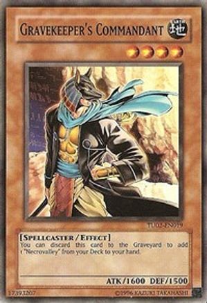 Image of Gravekeeper's Commandant (TU02-EN019) - Turbo Pack: Booster Two Unlimited