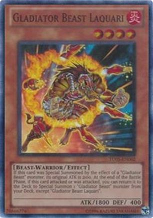 Image of Gladiator Beast Laquari (TU05-EN002) - Turbo Pack: Booster Five Unlimited