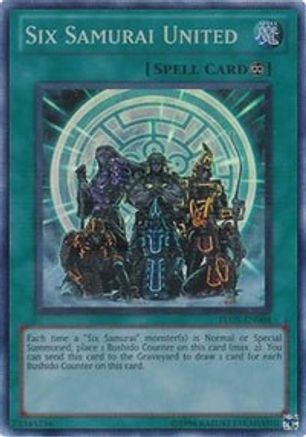 Image of Six Samurai United (TU05-EN004) - Turbo Pack: Booster Five Unlimited