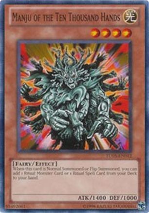 Image of Manju of the Ten Thousand Hands (TU05-EN012) - Turbo Pack: Booster Five Unlimited