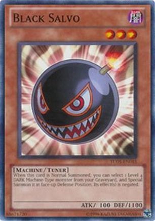 Image of Black Salvo (TU05-EN015) - Turbo Pack: Booster Five Unlimited
