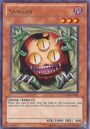 Image of Sangan (TU06-EN001) - Turbo Pack: Booster Six Unlimited