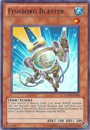 Image of Fishborg Blaster (TU06-EN004) - Turbo Pack: Booster Six Unlimited