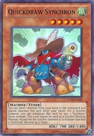 Image of Quickdraw Synchron (TU06-EN005) - Turbo Pack: Booster Six Unlimited