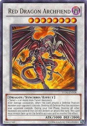 Image of Red Dragon Archfiend (TU06-EN008) - Turbo Pack: Booster Six Unlimited