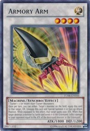 Image of Armory Arm (TU06-EN010) - Turbo Pack: Booster Six Unlimited