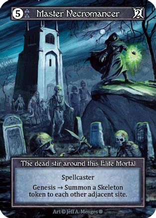 Image of Master Necromancer (Foil)  - Gothic Foil