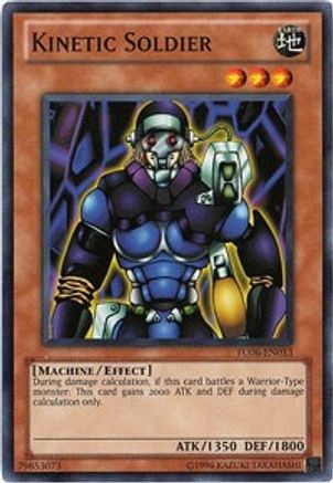 Image of Kinetic Soldier (TU06-EN013) - Turbo Pack: Booster Six Unlimited