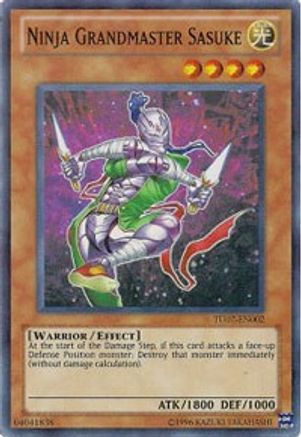 Image of Ninja Grandmaster Sasuke (TU07-EN002) - Turbo Pack: Booster Seven Unlimited