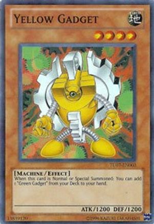 Image of Yellow Gadget (TU07-EN003) - Turbo Pack: Booster Seven Unlimited