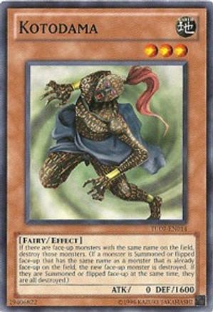Image of Kotodama (TU07-EN014) - Turbo Pack: Booster Seven Unlimited