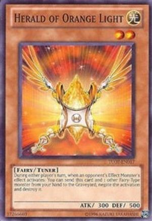 Image of Herald of Orange Light (TU07-EN017) - Turbo Pack: Booster Seven Unlimited