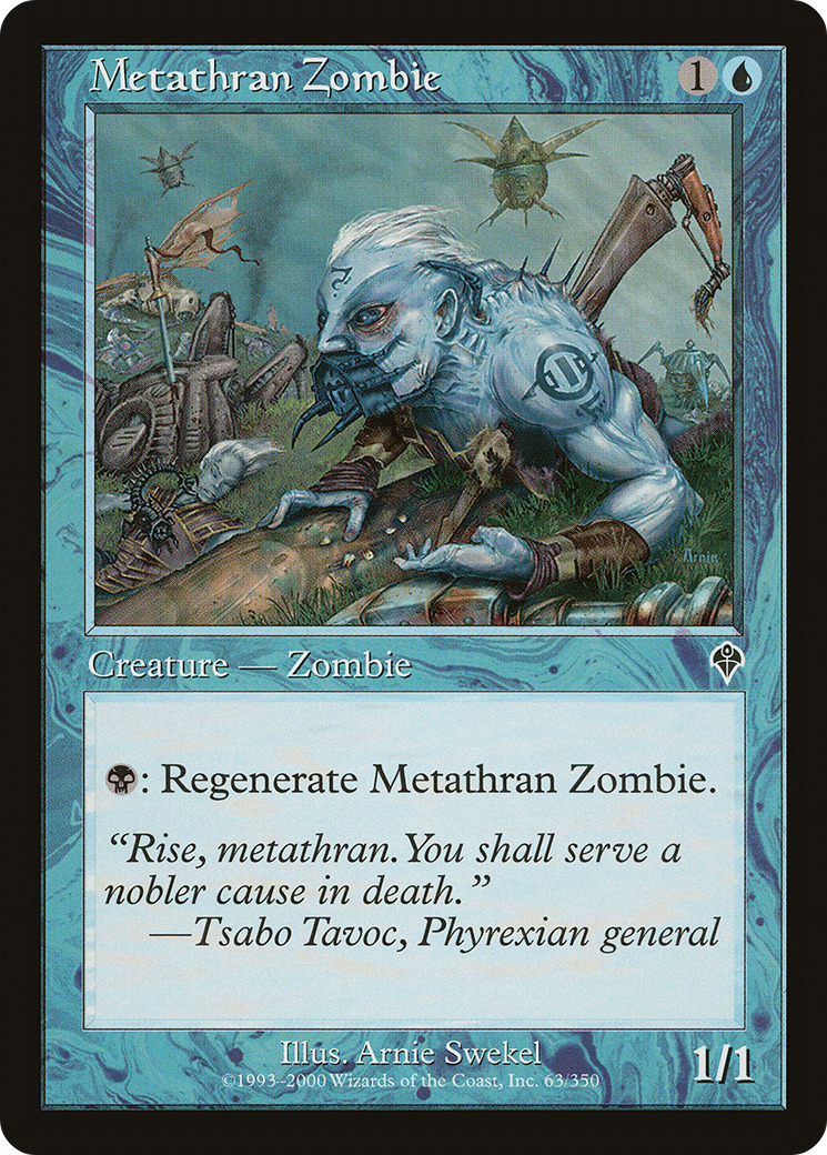 Image of Metathran Zombie (INV-063) - Invasion Foil