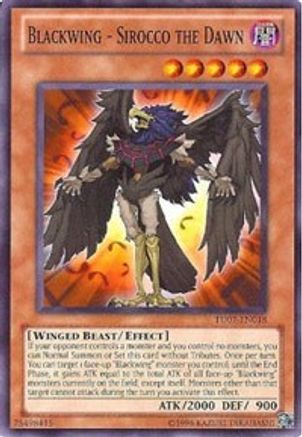 Image of Blackwing - Sirocco the Dawn (TU07-EN018) - Turbo Pack: Booster Seven Unlimited