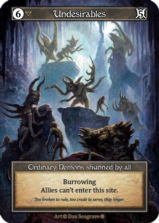 Image of Undesirables (Foil)  - Gothic Foil