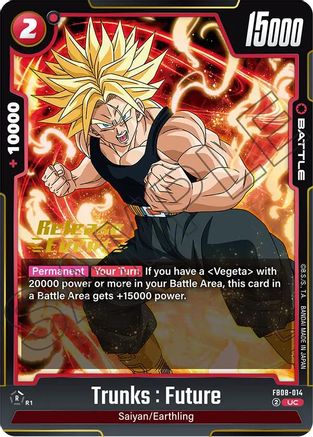 Image of Trunks : Future (FB08-014) - Saiyans Pride Release Event Cards
