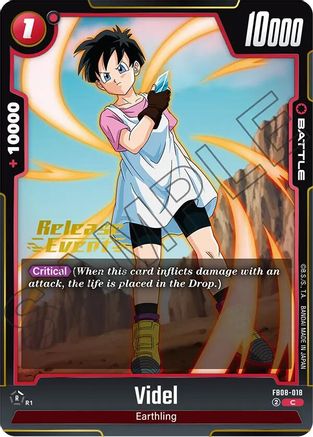 Image of Videl - FB08-018 (FB08-018) - Saiyans Pride Release Event Cards