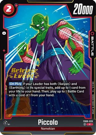 Image of Piccolo - FB08-020 (FB08-020) - Saiyans Pride Release Event Cards