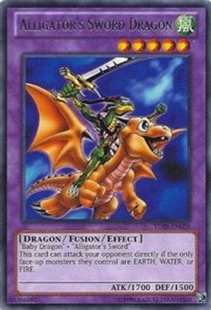Image of Alligator's Sword Dragon (TU08-EN008) - Turbo Pack: Booster Eight Unlimited
