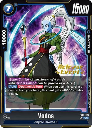 Image of Vados (FB08-026) - Saiyans Pride Release Event Cards