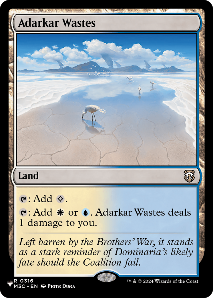 Image of Adarkar Wastes (LIST-M3C-316) - The List