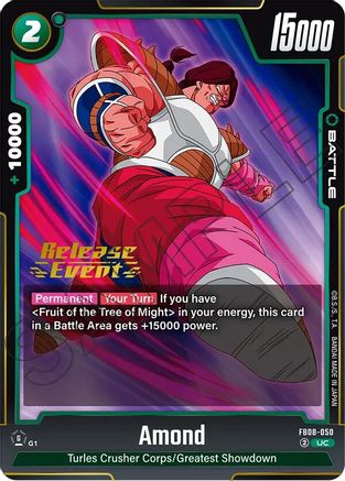 Image of Amond (FB08-050) - Saiyans Pride Release Event Cards