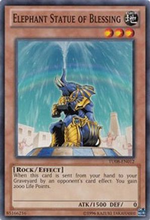 Image of Elephant Statue of Blessing (TU08-EN012) - Turbo Pack: Booster Eight Unlimited