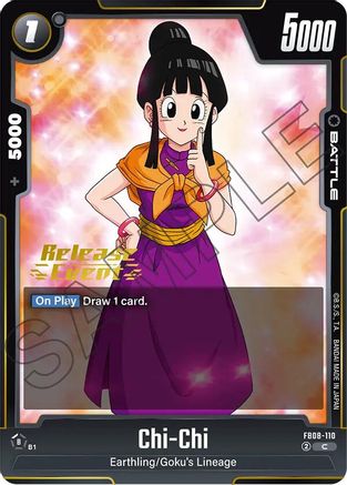 Image of Chi-Chi (FB08-110) - Saiyans Pride Release Event Cards