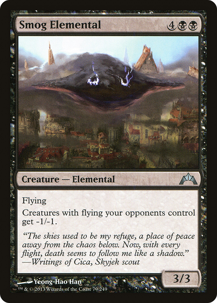 Image of Smog Elemental (GTC-079) - Gatecrash