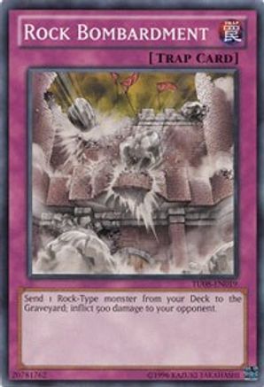 Image of Rock Bombardment (TU08-EN019) - Turbo Pack: Booster Eight Unlimited