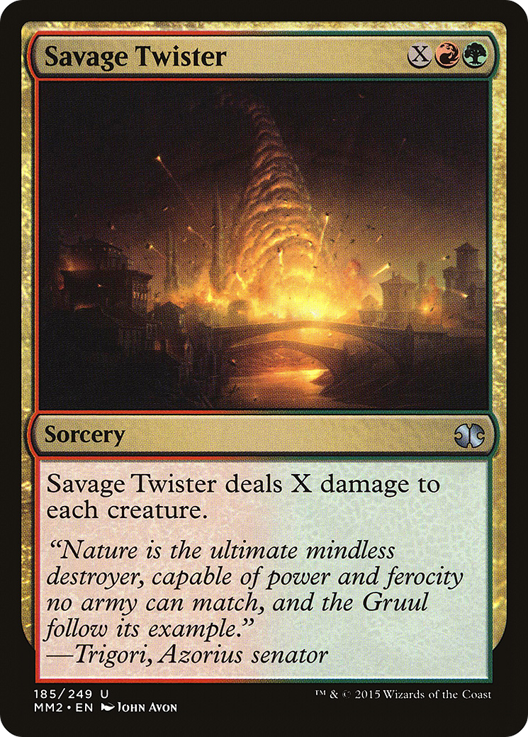 Image of Savage Twister (MM2-185) - Modern Masters 2015 Foil