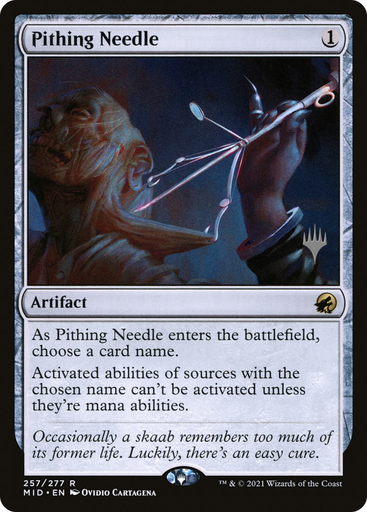 Image of Pithing Needle (PPMID-257) - Innistrad: Midnight Hunt Promos
