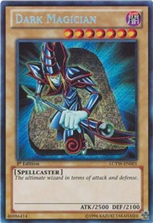 Image of Dark Magician (LCYW-EN001) - Legendary Collection 3: Yugi's World 1st Edition