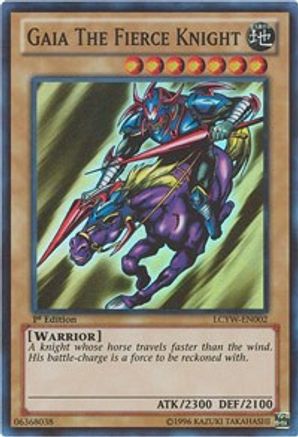 Image of Gaia The Fierce Knight (LCYW-EN002) - Legendary Collection 3: Yugi's World Unlimited