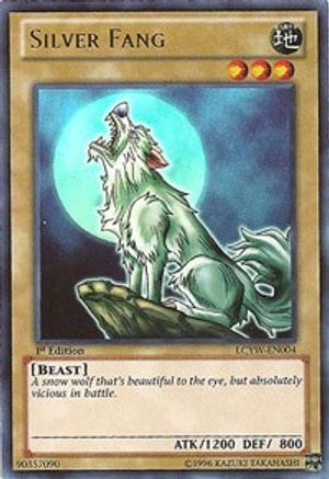 Image of Silver Fang (LCYW-EN004) - Legendary Collection 3: Yugi's World 1st Edition