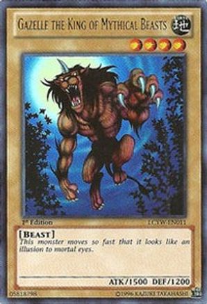 Image of Gazelle the King of Mythical Beasts (LCYW-EN011) - Legendary Collection 3: Yugi's World Unlimited