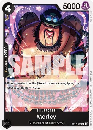 Image of Morley (Tournament Pack 2026 Vol. 1) (OP12-093) - One Piece Promotion Cards