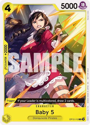 Image of Baby 5 (Tournament Pack 2026 Vol. 1) (OP12-112) - One Piece Promotion Cards