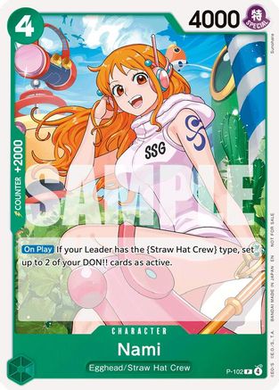 Image of Nami (Store Tournament 2025 Vol. 4) (P-102) - One Piece Promotion Cards