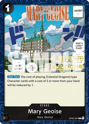 Image of Mary Geoise (Judge Pack Vol. 7) (OP05-097) - One Piece Promotion Cards Foil