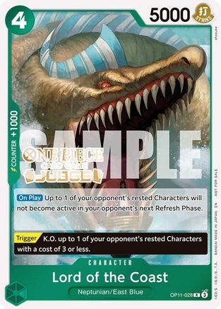 Image of Lord of the Coast (Judge Pack Vol. 7) (OP11-028) - One Piece Promotion Cards Foil