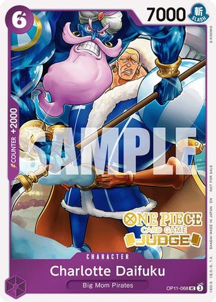 Image of Charlotte Daifuku (Judge Pack Vol. 7) (OP11-068) - One Piece Promotion Cards Foil