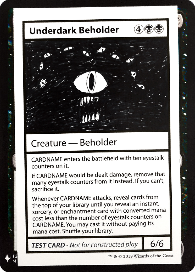 Image of Underdark Beholder (CMB1-049) - Mystery Booster Playtest Cards 2019