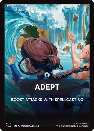 Image of Adept Theme Card (TLA-011) - Avatar: The Last Airbender