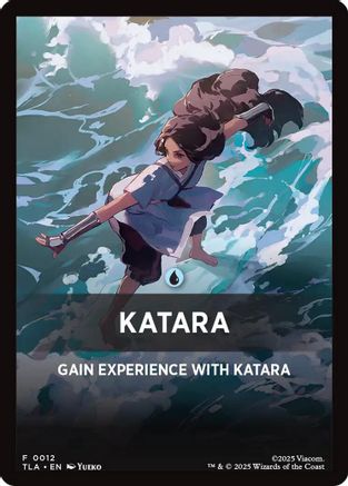 Image of Katara Theme Card (TLA-012) - Avatar: The Last Airbender