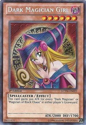 Image of Dark Magician Girl (LCYW-EN022) - Legendary Collection 3: Yugi's World 1st Edition
