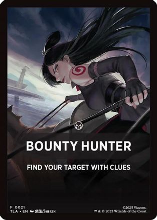 Image of Bounty Hunter Theme Card (TLA-021) - Avatar: The Last Airbender