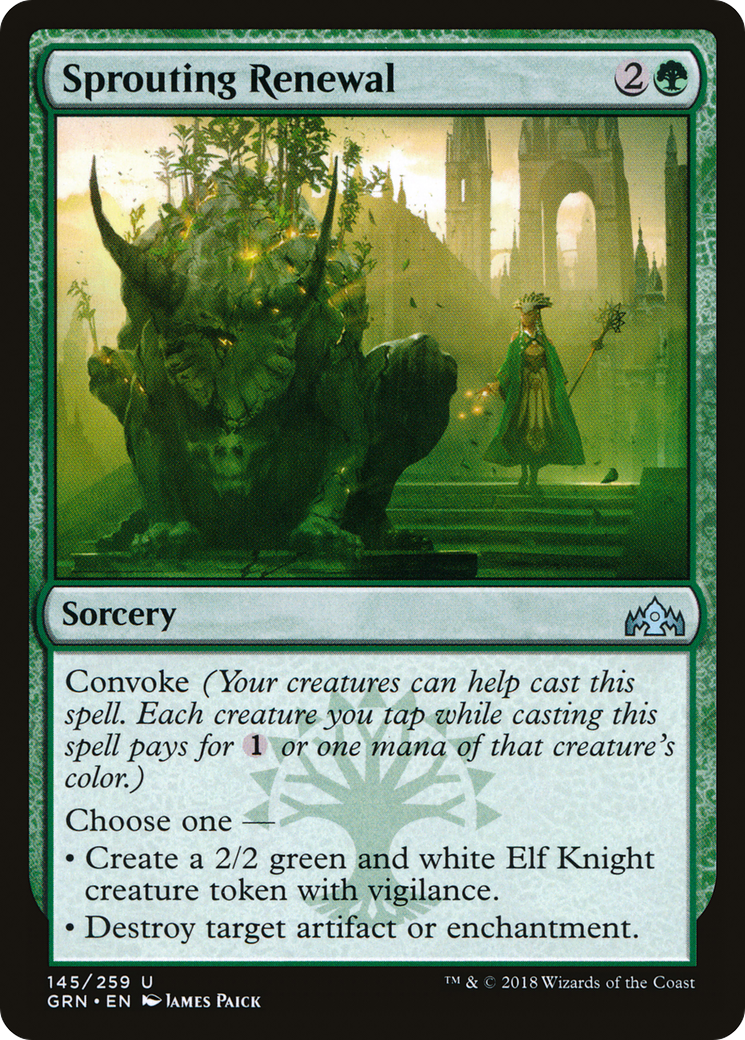 Image of Sprouting Renewal (GRN-145) - Guilds of Ravnica