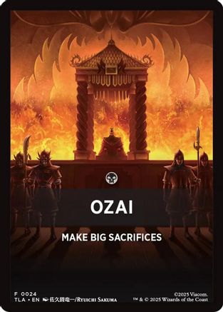 Image of Ozai Theme Card (TLA-024) - Avatar: The Last Airbender