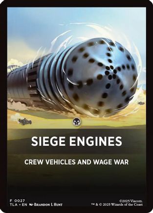 Image of Siege Engines Theme Card (TLA-027) - Avatar: The Last Airbender